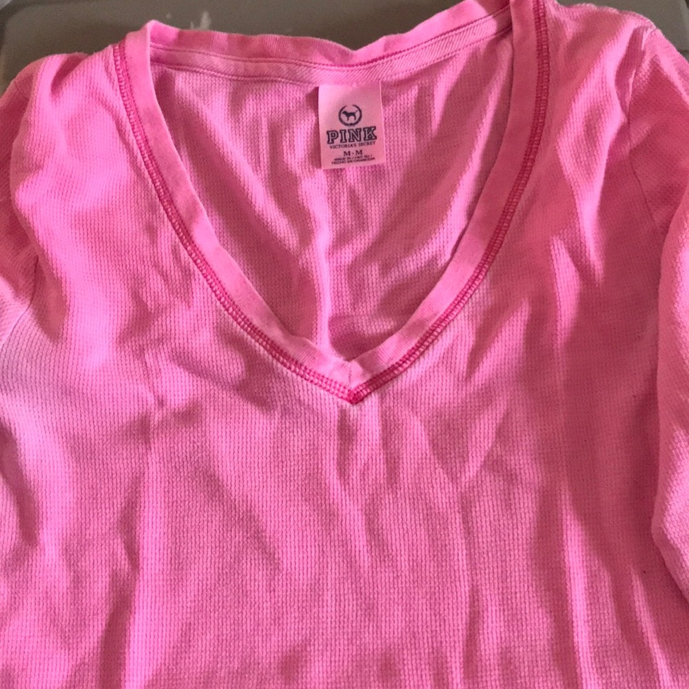 Victoria’s Secret pink thermal